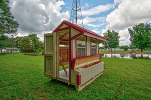 5x8 Free Ranging Chicken Coop