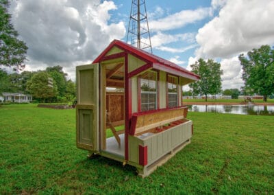 5x8 Free Ranging Chicken Coop