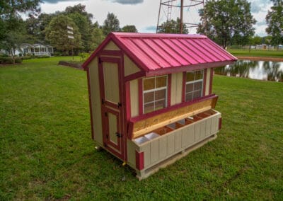 5x8 Free Ranging Chicken Coop